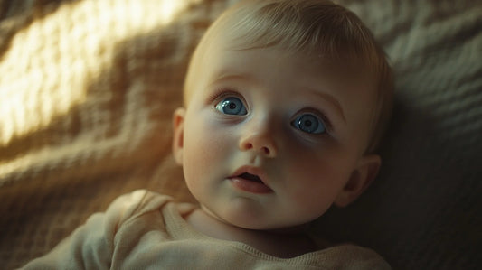 comment savoir si bébé gardera ses yeux bleus