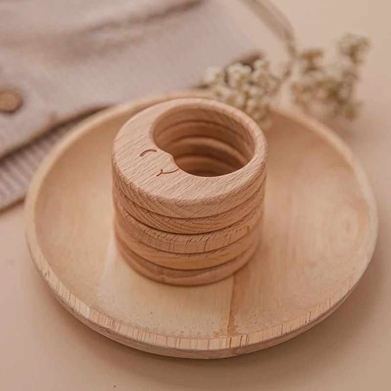 Anneau De Dentition En Bois