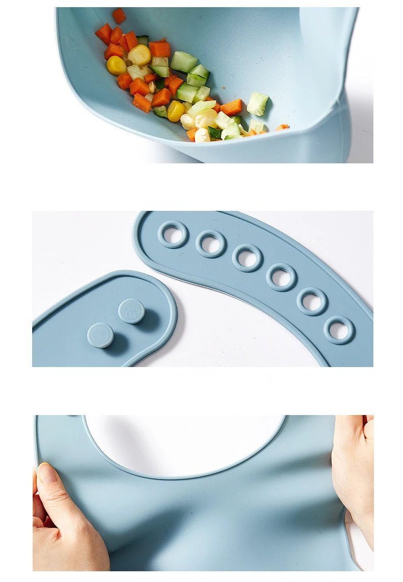 Bavoir Bébé Silicone