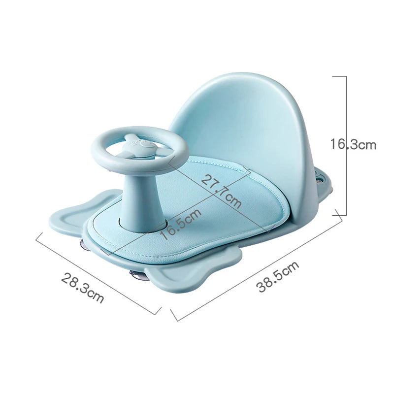Siège De Bain Bébé Bleu