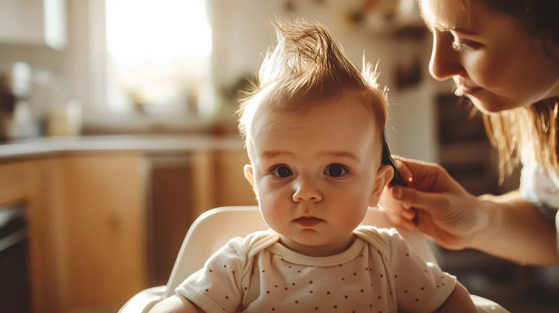 quand couper les cheveux de bébé