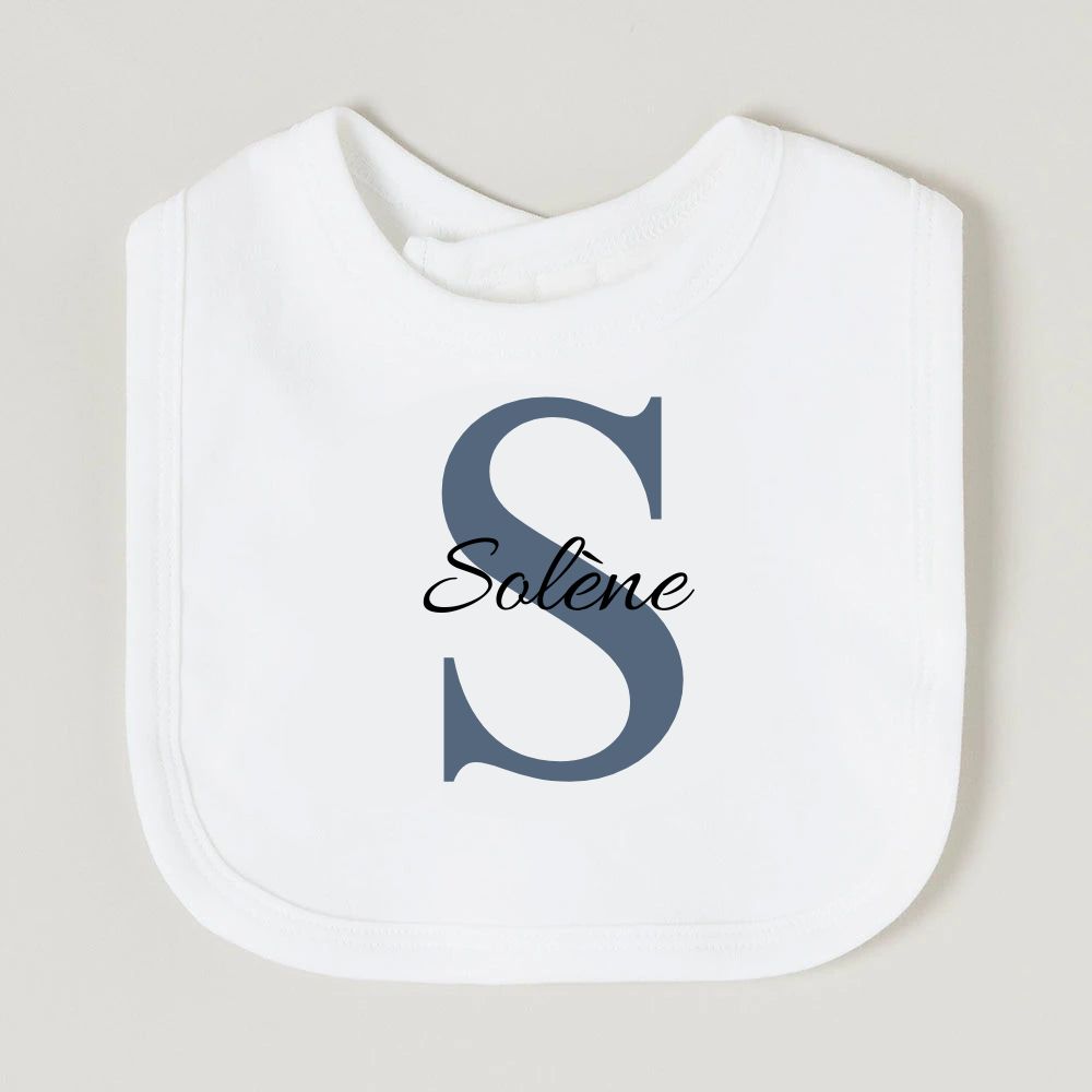 Bavoir Bébé Personnalisable