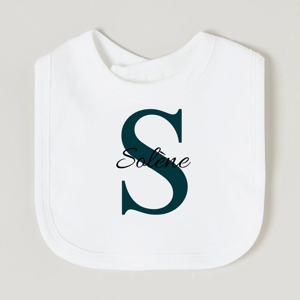 Bavoir Bébé Personnalisable
