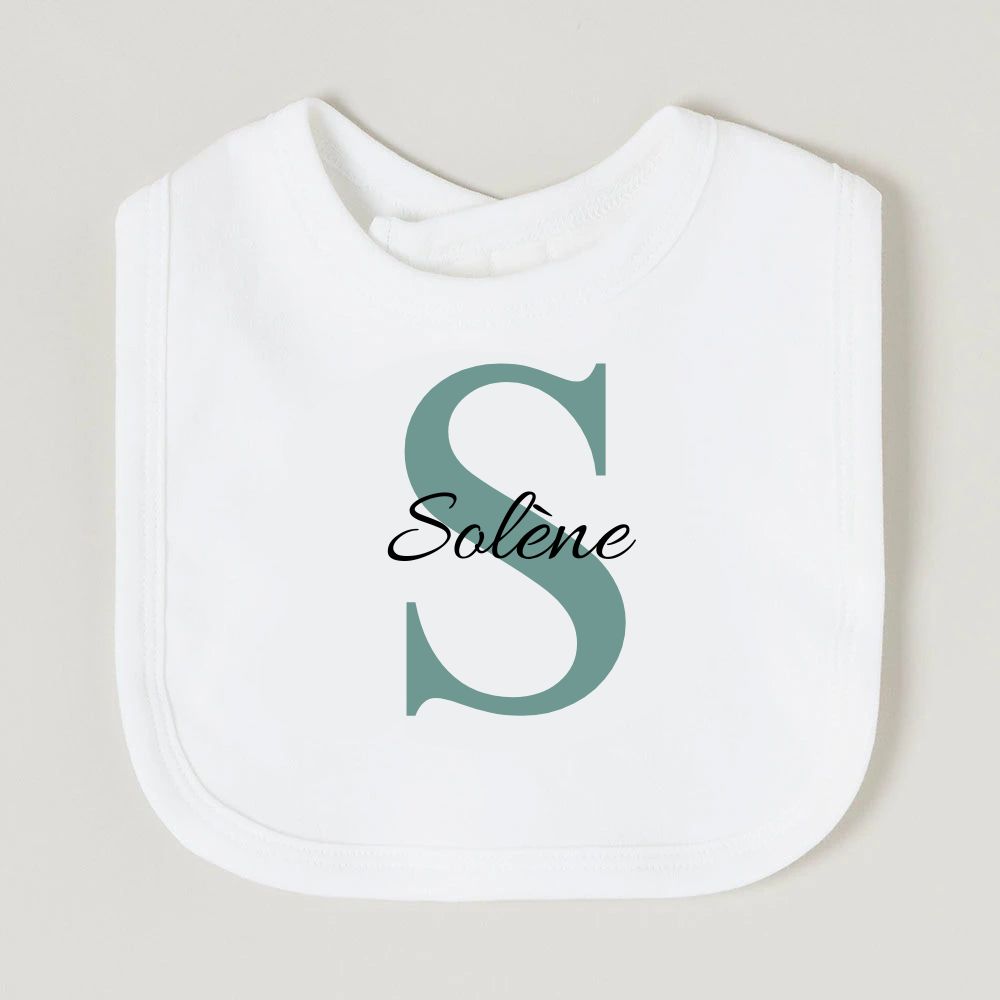 Bavoir Bébé Personnalisable