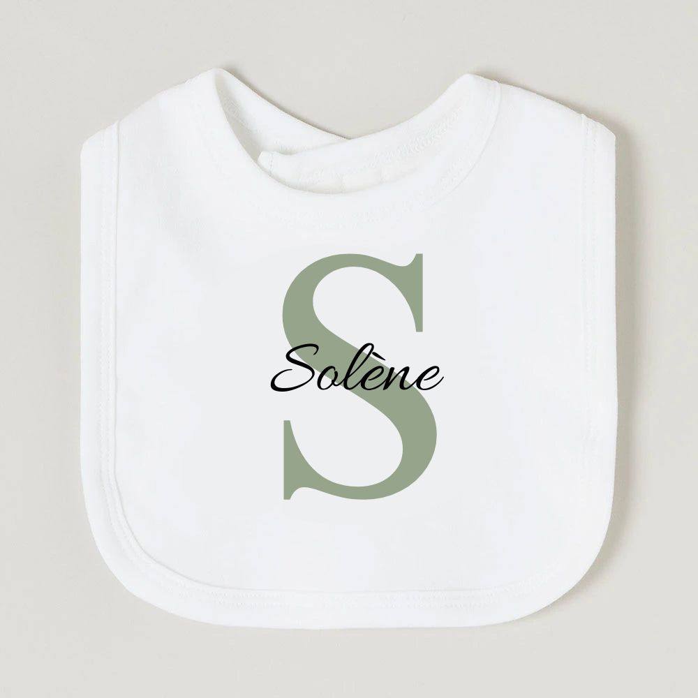 Bavoir Bébé Personnalisable