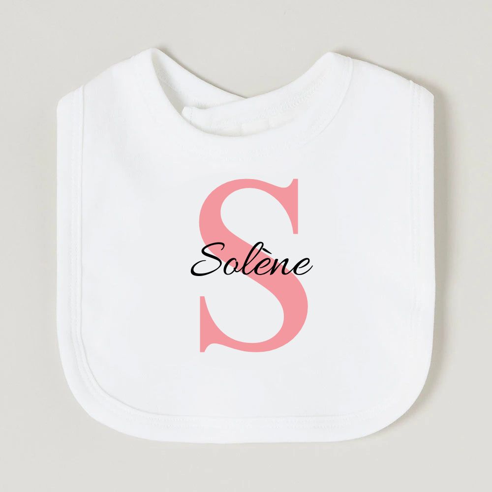 Bavoir Bébé Personnalisable