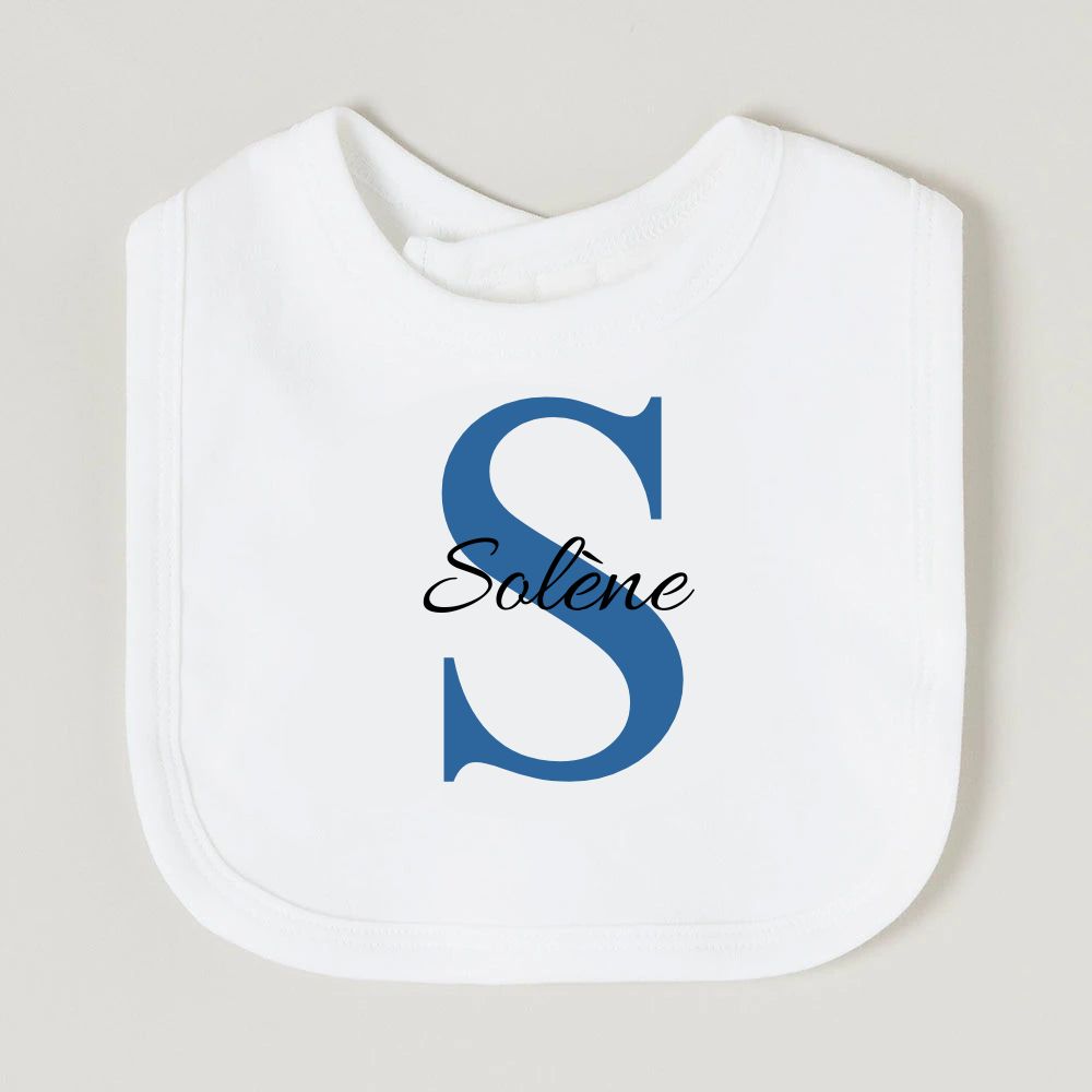 Bavoir Bébé Personnalisable
