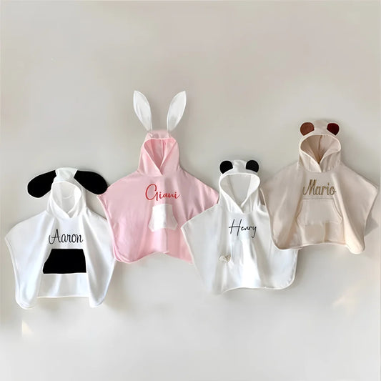 Cape De Bain Bébé Personnalisé