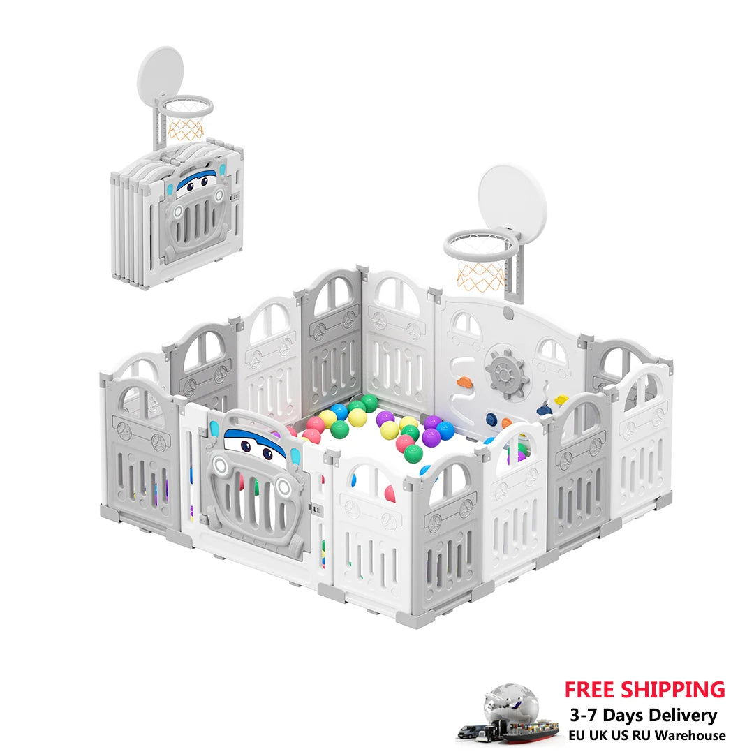 Barrière Parc Bébé Modulable