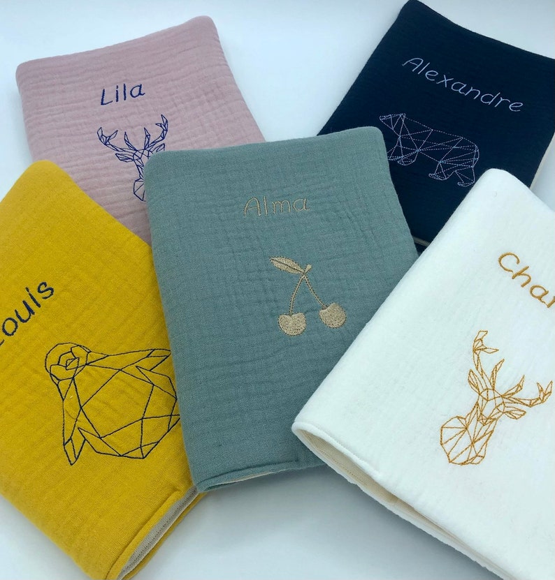 Protège Carnet De Santé Personnalisé Prénom Garçon